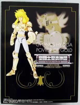 Saint Seiya Myth Cloth - Hyoga - Chevalier de Bronze du Cygne \'\'version 2 - Power of Gold\'\'