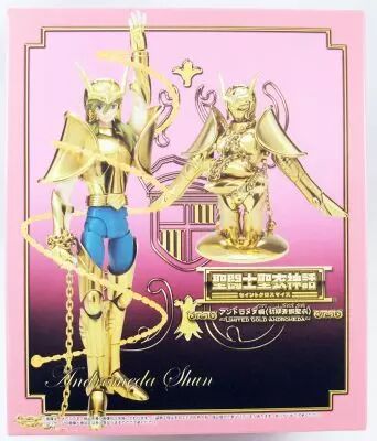 Saint Seiya Myth Cloth - Shun - Chevalier de Bronze d\'Androm�de \'\'version 1 - Limited Gold\'\'