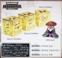 Saint Seiya Myth Cloth Appendix - Gold Cloth Box Vol.1