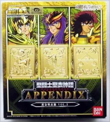 Saint Seiya Myth Cloth Appendix - Gold Cloth Box Vol.3