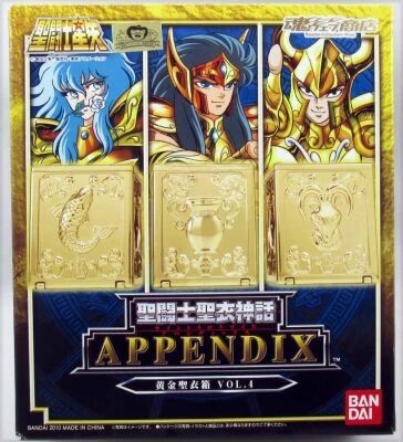 Saint Seiya Myth Cloth Appendix - Gold Cloth Box Vol.4