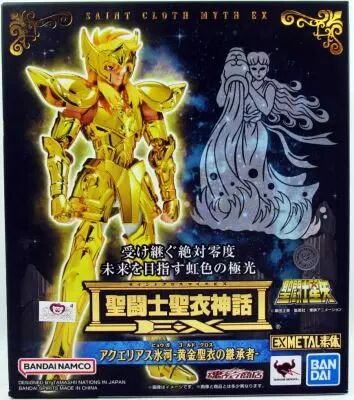 Saint Seiya Myth Cloth EX - Hyoga - Chevalier d\'Or du Verseau \ Inheritor of the Gold Cloth\ 