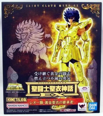 Saint Seiya Myth Cloth EX - Ikki - Chevalier d\'Or du Lion \ Inheritor of the Gold Cloth\ 