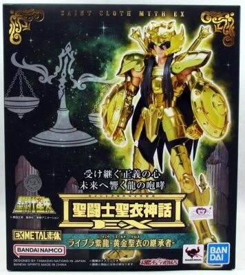 Saint Seiya Myth Cloth EX - Shiryu - Chevalier d\'Or de la Balance \ Inheritor of the Gold Cloth\ 