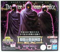 Saint Seiya Myth Cloth EX Appendix - Set de 3 Surplis Mystérieux : Cancer, Poissons, Bélier