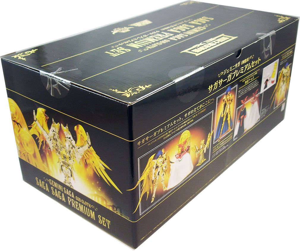 Saint Seiya Soul of Gold Myth Cloth EX - Gemini Saga (Premium Set Saga  Saga)