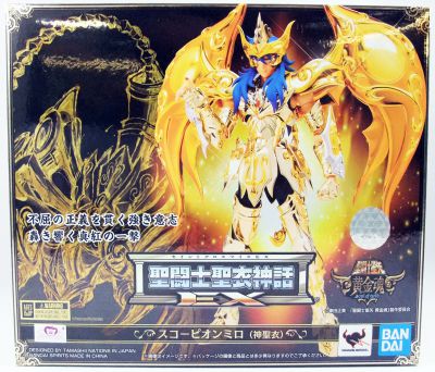 Buy Saint Seiya Myth Cloth EX - Scorpion Milo (God Cloth / Soul of Gold)  (Hobbies & Toys Japanese import) 