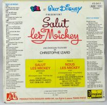 Salut Les Mickey - Disque 45T - Générique de l\'émission TV - Disques Adès 1983