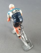 Salza - Cycliste Métal - Equipe Gan Rouleur Amovible Repeint Tour de France 1
