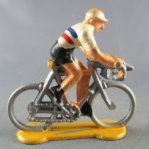 Salza - Cycliste Plastique - Rouleur Monobloc Equipe France Champion Monde de France
