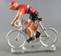 Salza - Cycliste Plastique - Sprinteur Monobloc Equipe Espagne Socle gris Tour de France