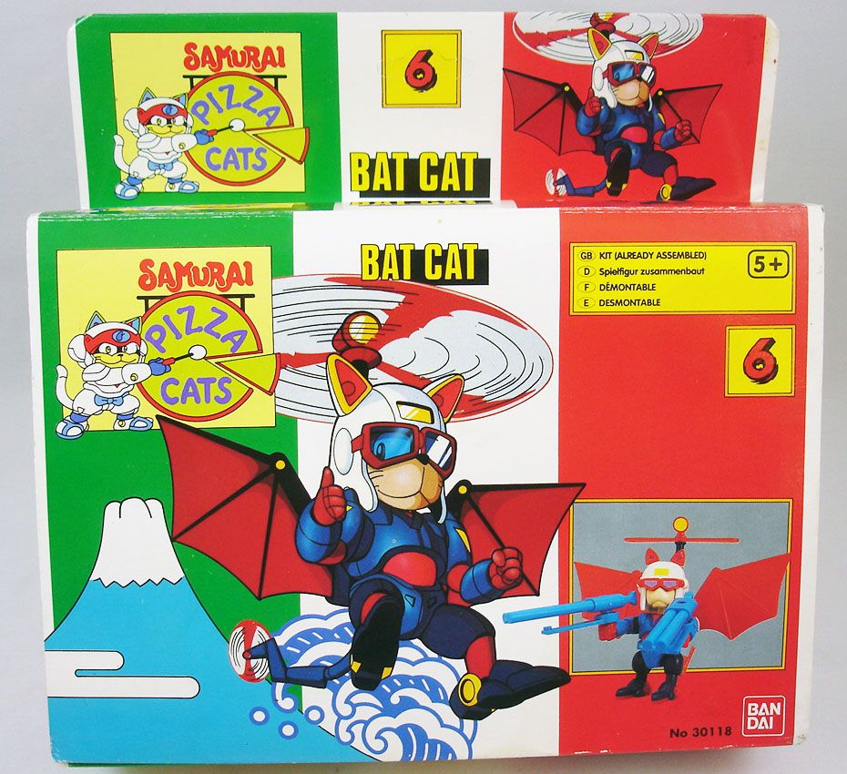 samurai pizza cats action figures