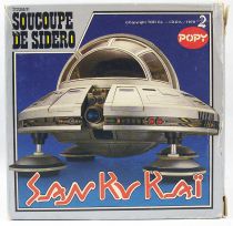 San Ku Kaï - Véhicule Die-cast Popy France - Soucoupe de Sidéro (plain box)