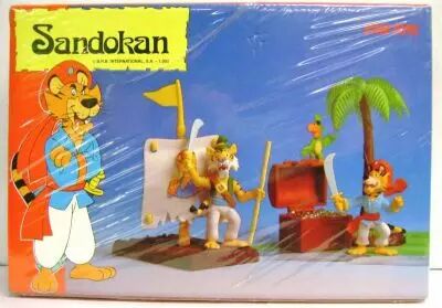 Sandokan - Star Toys Accessories &  PVC figures set
