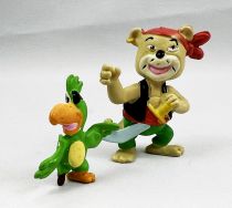 Sandokan - Star Toys PVC figure - Small Pirat & Parrot
