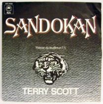 Sandokan Original French TV series Soundtrack - Mini-LP Record - Epic Music records 1976