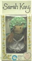 Sarah Kay - Mint in box 5\'\' mini stuffed doll (green dress)