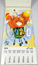 Satanas & Diabolo - Calendrier Carte Postale 1974 - Hanna-Barbera Productions Inc.