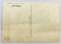 Saturnin - Yvon Post Card (1968) - #40 Saturnin is painting