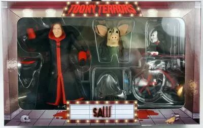 Saw - NECA Toont Terrors figure - Jigsaw Killer & Billy on Tricycle