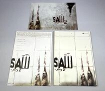 Saw 2 (2005) - Theatrical Pamphlet / Souvenir Programme + 2 promotional flyers - Japan 2004