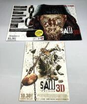Saw 3D (2010) - Theatrical Pamphlet / Programme Souvenir + 2 Flyers Promotionnels- Japon 2010