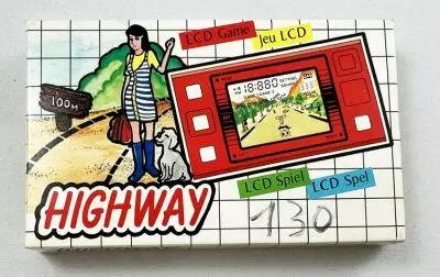 Saxon LCD Game - Handheld Game & Watch - Highway (with box)
