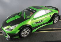 Scalextric SCX Tuning Série 3 - Toyota Celica Verte Eclairage + Pièces Carrosserie 1/32 sans Boite