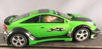 Scalextric SCX Tuning Série 3 - Toyota Celica Verte Eclairage + Pièces Carrosserie 1/32 sans Boite