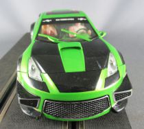 Scalextric SCX Tuning Série 3 - Toyota Celica Verte Eclairage + Pièces Carrosserie 1/32 sans Boite