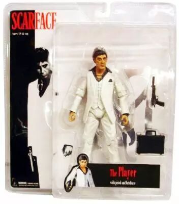 Tony Montana Suit Scarface Blue Suit - Vested Steel Blue Suit