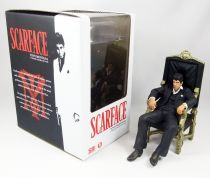 Scarface - SD Toys - Tony Montana on Throne (Al Pacino) 6\  PVC Figure Statue \ Movie Icons\ 