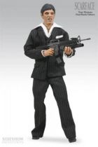 Scarface - Tony Montana (Al Pacino) \'\'Final Battle\'\' talking figure - Sideshow Toys