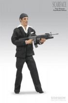 Scarface - Tony Montana (Al Pacino) \'\'Final Battle\'\' talking figure - Sideshow Toys