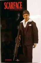 Scarface - Tony Montana (Al Pacino) \'\'Final Battle\'\' talking figure - Sideshow Toys