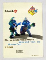 Schleich Catalog 1998 - Smurfs (40th Ann.) De Wonderbaarlijke Wereld van de Smurfen 1998