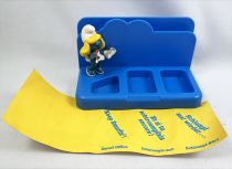 Schtroumpf Bureaux (Schlumpf Büro) - Schleich - 53103 Schtroumpf sur Porte-Bulletin Courrier