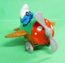 Schtroumpfs - Véhicule Diecast Toy Island - L\'Avion des Schtroumpfs