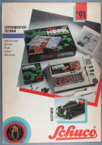 Schuco 1991 Catalog A4 Cars & Electronic Games