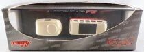 Schuco 21690 Ho 1:87 VW Red & Cream Van T1 with Caravan Mint in Box