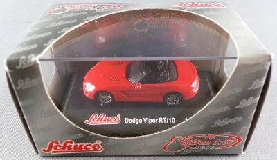 Schuco 21933 Ho 1:87 Dodge Viper RT/10 Convertible Red Mint in Box