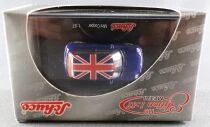 Schuco 25074 Ho 1:87 Mini Cooper Blue with Union Jack Roof Mint in Box