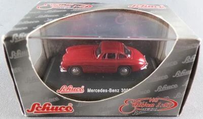 Schuco 25113 Ho 1/87 Mercedes-Benz 300 SL Rouge Neuf Boite