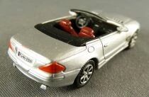 Schuco 25115 Ho 1/87 Mercedes-Benz 500 SL Cabriolet Gris M&eacute;tallis&eacute; Neuf sans Boite