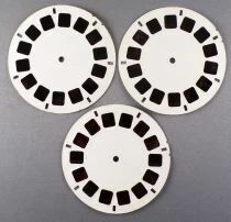 Scooby-Doo - 3 x View-Master Discs Set Loose Ref. BB 553-F