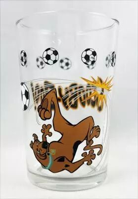 Scooby-Doo - Verre � Moutarde Amora - Scoubidou joue au Football