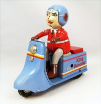 Scooter - Tin Toy Wind-Up - King Scooter (Ha Ha Toy)