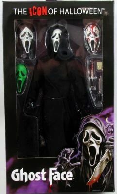 Scream - Ghost Face - 8\  clothed retro figure - NECA