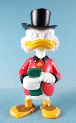 Scrooge - Disney PVC Figure - Scrooge Counting his Money