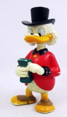 Scrooge - Disney PVC figures -Scrooge Counts his Money
